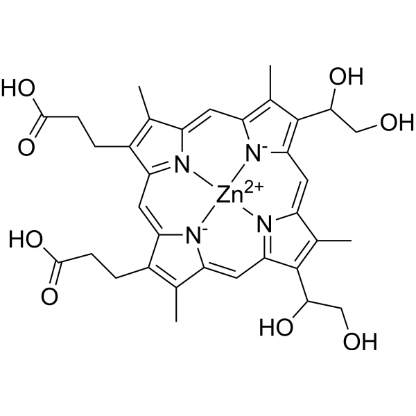 Zn(II) Deuteroporphyrin IX 2,4 bis ethylene glycol 119700-81-1